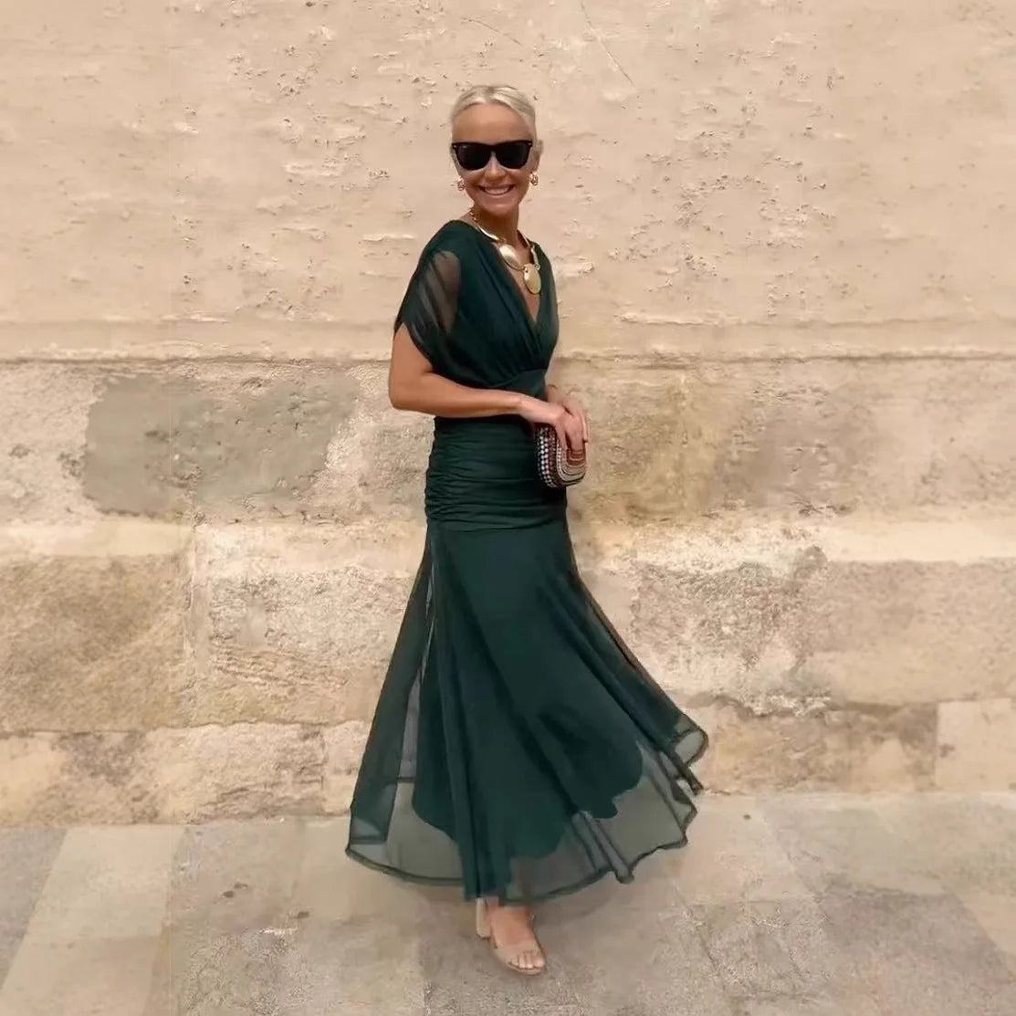 LORENA™ | ELEGANTE VESTIDO ESCOTADO