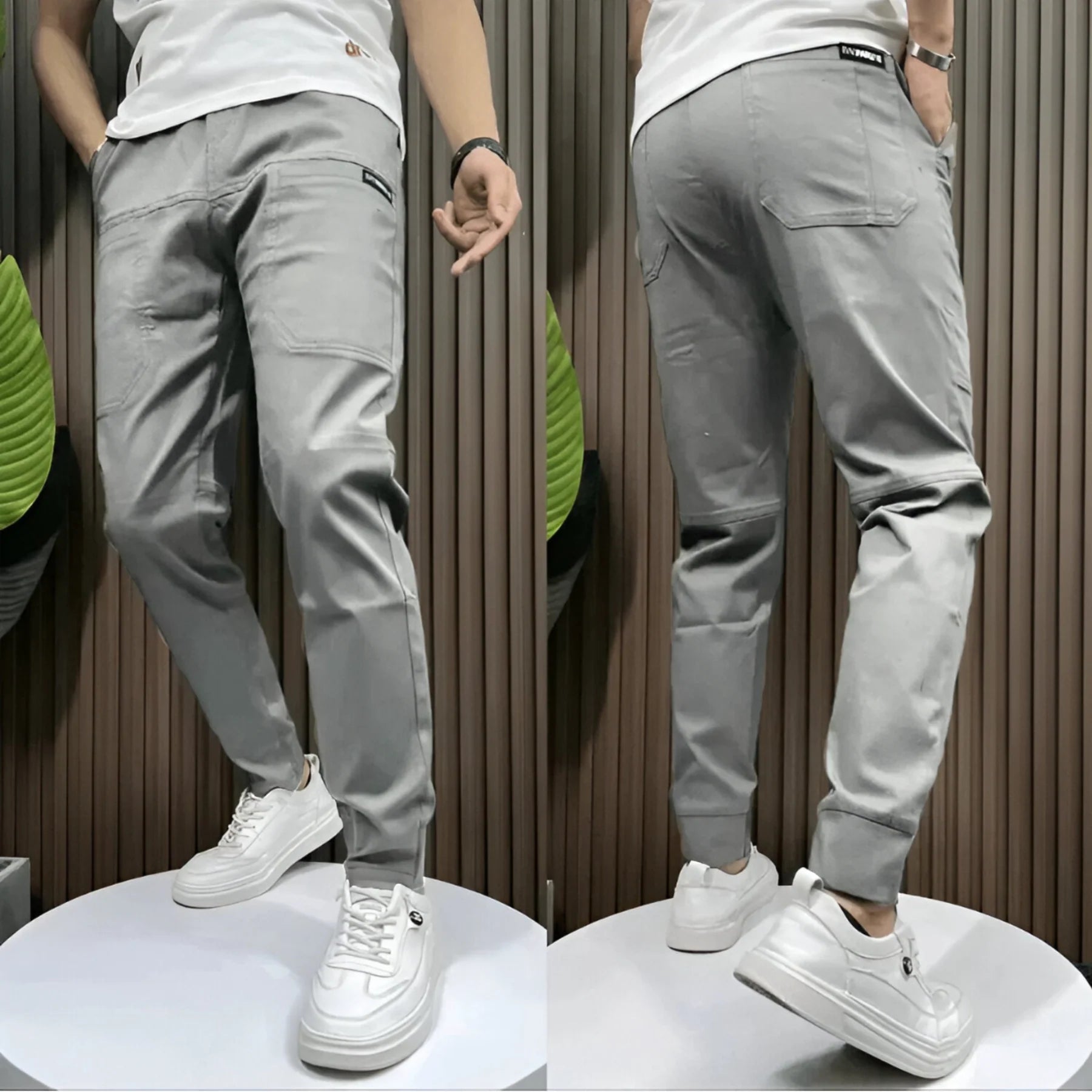 TOMAS™ | PANTALONES CARGO ELÁSTICOS